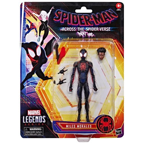 Spider-Man Across The Spider-Verse Marvel Legends Miles Morales 6-Inch AF by HASBRO