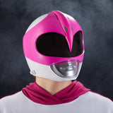 Hasbro Mighty Morphin Power Rangers Pink Ranger Replica Helmet w/ Display Stand BY HASBRO