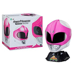 Hasbro Mighty Morphin Power Rangers Pink Ranger Replica Helmet w/ Display Stand BY HASBRO