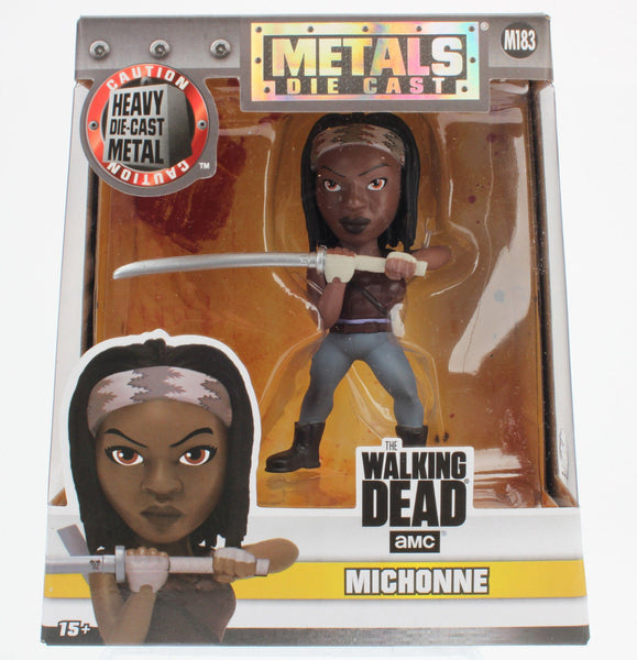 AMC's The Walking Dead Jada 4" Die Cast Metals M183 Michonne - 219 Collectibles