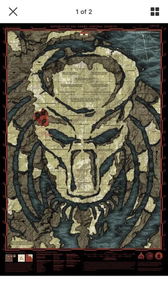 Extraction Plan Predator Poster Art Print by Anthony Petrie NOT Mondo