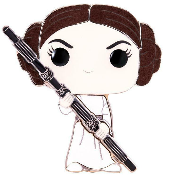 Star Wars Princess Leia Large Enamel Pop! Pin by Funko