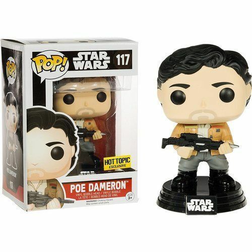 Star Wars The Force Awakens Hot Topic Exclusive #117 Poe Dameron