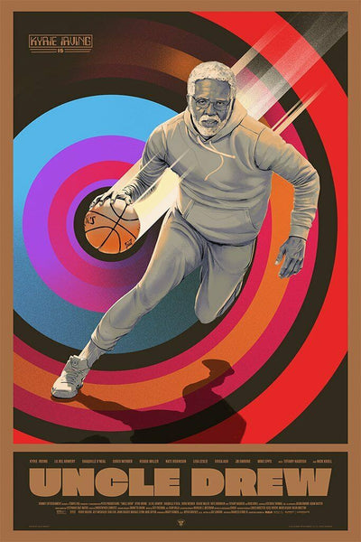 Uncle Drew Movie Poster Art Print By Oliver Barrett Kyrie Irving