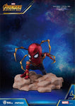 Beast Kingdom Marvel Avengers Q Iron Spider Infinity War 3 Inch Mini Statue Egg Attack - 219 Collectibles