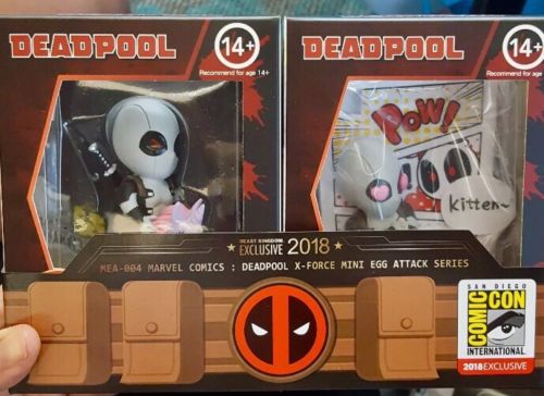 SDCC 2018 Beast Kingdom Exclusive Deadpool x-force Mini Egg Attack - 219 Collectibles
