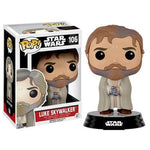 #106 Star Wars: The Force Awakens Bearded Luke Skywalker FUNKO Pop! Vinyl Figure - 219 Collectibles