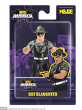 Major Big Rubber Guys Babyface Sgt. Slaughter Posed Figure WWF WWE