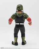 Major Big Rubber Guys Heel Sgt. Slaughter Posed Figure WWE WWF
