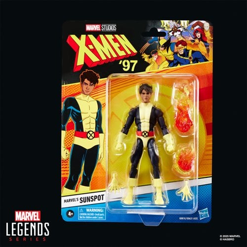 X-Men 97 Marvel Legends 6-inch Sunspot Action Figure BY HASBRO
