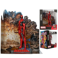 Marvel Wave 1 Deadpool The New Mutants #98 1:10 Scale Posed Figure with Scene BY MCFARLANE TOYS