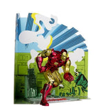 Marvel Wave 1 Iron Man The Invincible Iron Man #126 1:10 Scale Posed Figure with Scene BY MCFARLANE TOYS