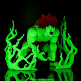PRE SALE! Ultra Street Fighter II Blanka Glow-in-the-Dark 6-Inch Scale AF: Entertainment Earth Exclusive AND JADA TOYS