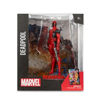 Marvel Wave 1 Deadpool The New Mutants #98 1:10 Scale Posed Figure with Scene BY MCFARLANE TOYS