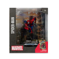 Marvel Wave 1 Spider-Man #6 1:10th Scale Posed Figure with Scene BY MCFARLANE TOYS