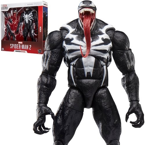 Spider-Man 2 Marvel Legends Gamerverse Venom 6-Inch Action Figure by Hasbro