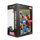 Marvel Wave 1 Captain America The Amazing Spider-Man #323 1:6 Scale Posed Figure with Scene and Comic BY MCFARLANE TOYS