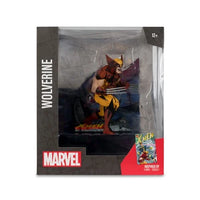 Marvel Wave 1 Wolverine X-Men #1 1:10 Scale Posed Figure with Scene MCFARLANE