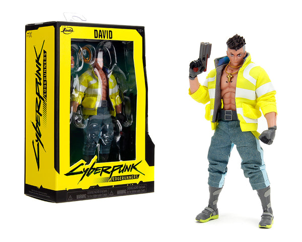 Jada Toys Cyberpunk: Edgerunners David Martinez 1:12 Scale Action Figure