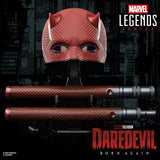 Daredevil Marvel Legends Daredevil: Born Again Mask and Billy Club Prop Replicas by Hasbro