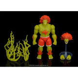 PRE SALE! Ultra Street Fighter II Blanka Glow-in-the-Dark 6-Inch Scale AF: Entertainment Earth Exclusive AND JADA TOYS