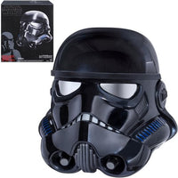 Star Wars The Black Series Shadow Trooper Electronic Voice-Changer Helmet Prop Replica - Exclusive BY HASBRO