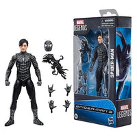 Spider-Man Marvel Legends Series Spider-Man 3 Symbiote Suit 6 Inch Action Figure by Hasbro