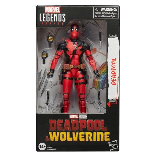 Deadpool & Wolverine Marvel Legends Deadpool 6-Inch Action Figure by Hasbro