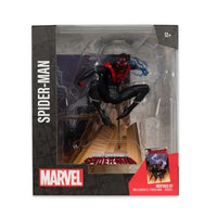 Marvel Wave 2 Spider-Man Miles Morales: Spider-Man #1 1:10 Scale Posed Figure with Scene BY MCFARLANE TOYS