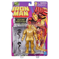 Iron Man Marvel Legends Iron Man (Model 01 - Gold) 6-Inch Action Figure BY HASBRO