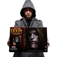 Fantastic Four Marvel Legends Doctor Doom Premium Roleplay Helmet Prop Replica by Hasbro