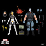 Marvel Legends Series Madame Masque & Crossbones, Marvel Super-Villains Comics Collectible 2-Pack, 6-Inch Action Figures