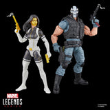 Marvel Legends Series Madame Masque & Crossbones, Marvel Super-Villains Comics Collectible 2-Pack, 6-Inch Action Figures