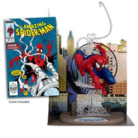 Marvel Spider-Man The Amazing Spider-Man #301 1:6th Scale Posed Figure with Scene and Comic