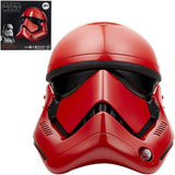 Star Wars The Black Series Galaxy's Edge Captain Cardinal Electronic Helmet Prop Replica BY HASBRO