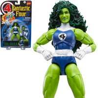 Fantastic Four Retro Marvel Legends She-Hulk 6-Inch Action Figure BY HASBRO