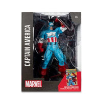 Marvel Wave 1 Captain America The Amazing Spider-Man #323 1:6 Scale Posed Figure with Scene and Comic BY MCFARLANE TOYS