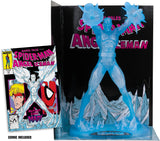 Marvel Collectible 12" Statue 1/6 Scale Posed Excl. - Iceman Red Platinum by McFarlane Toys