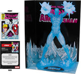 Marvel Collectible 12" Statue 1/6 Scale Posed Excl. - Iceman Red Platinum by McFarlane Toys