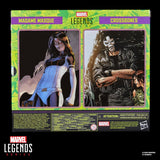 Marvel Legends Series Madame Masque & Crossbones, Marvel Super-Villains Comics Collectible 2-Pack, 6-Inch Action Figures