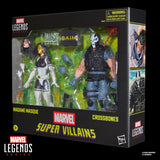 Marvel Legends Series Madame Masque & Crossbones, Marvel Super-Villains Comics Collectible 2-Pack, 6-Inch Action Figures