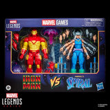 Marvel Legends Series Iron Man vs Spiral 6-Inch Action Figures by Hasbro