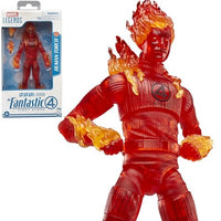 The Fantastic Four: First Steps Marvel Legends Series Human Torch 6-Inch Action Figure by Hasbro