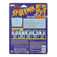 Spider-Man Retro Marvel Legends Green Goblin 6-Inch Action Figure BY HASBRO