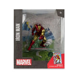 Marvel Wave 1 Iron Man The Invincible Iron Man #126 1:10 Scale Posed Figure with Scene BY MCFARLANE TOYS