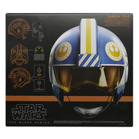 Star Wars The Black Series Carson Teva Premium Electronic Helmet Prop Replica BY HASBRO