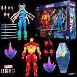 Marvel Legends Series Iron Man vs Spiral 6-Inch Action Figures by Hasbro