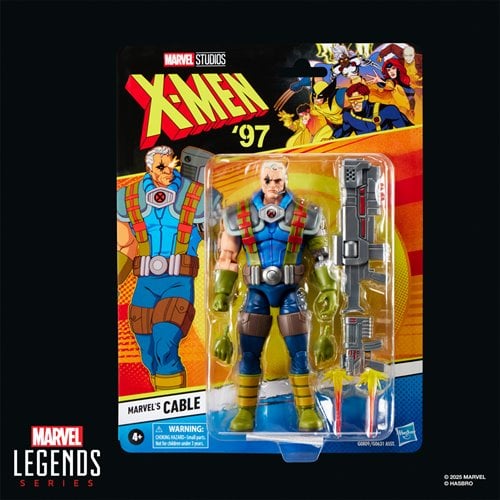 X-Men 97 Marvel Legends 6-inch Cable Action Figure BY HASBRO