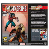 Wolverine 50th Marvel Legends Logan vs Sabretooth 6-Inch Action Figure 2-Pack BY HASBRO