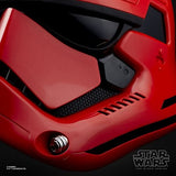 Star Wars The Black Series Galaxy's Edge Captain Cardinal Electronic Helmet Prop Replica BY HASBRO